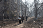 War in Mariupol, Ukraine - 23 Mar 2022