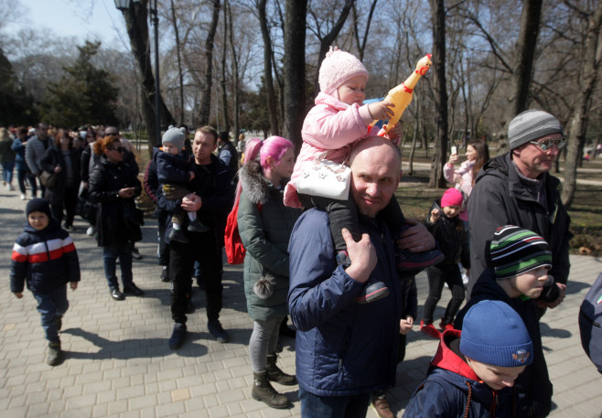 Ukrainian Odesa's Zoo Opens, Amid Russia's Invasion Of Ukraine, Odessa - 26 Mar 2022