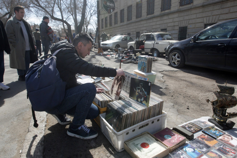 Starokinny Flea Market In The City Of Odesa, Amid Russia's Invasion Of Ukraine, Odessa - 27 Mar 2022