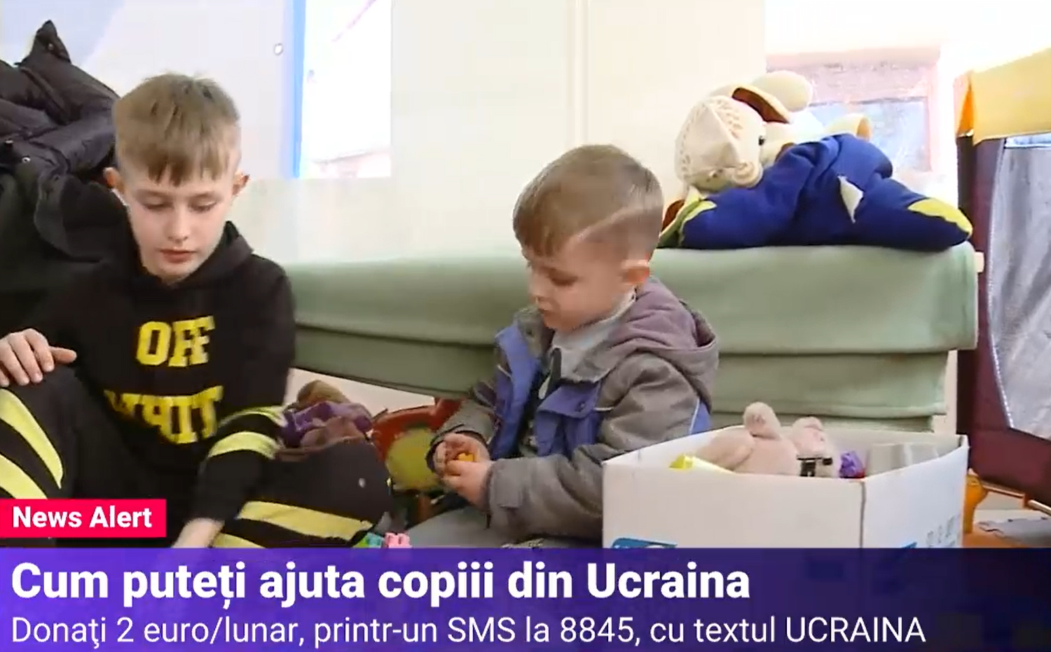 Copiii Ucrainei găsesc refugiu în România. Cum funcționează centrele Blue Dot înființate de UNICEF și autorități