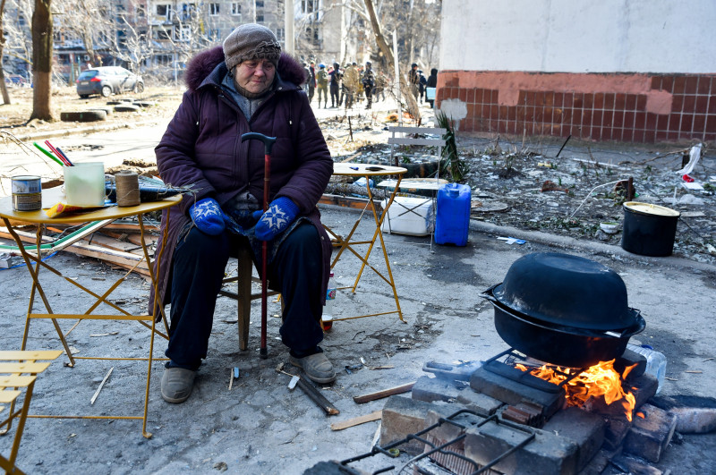 Situation in Mariupol, Ukraine