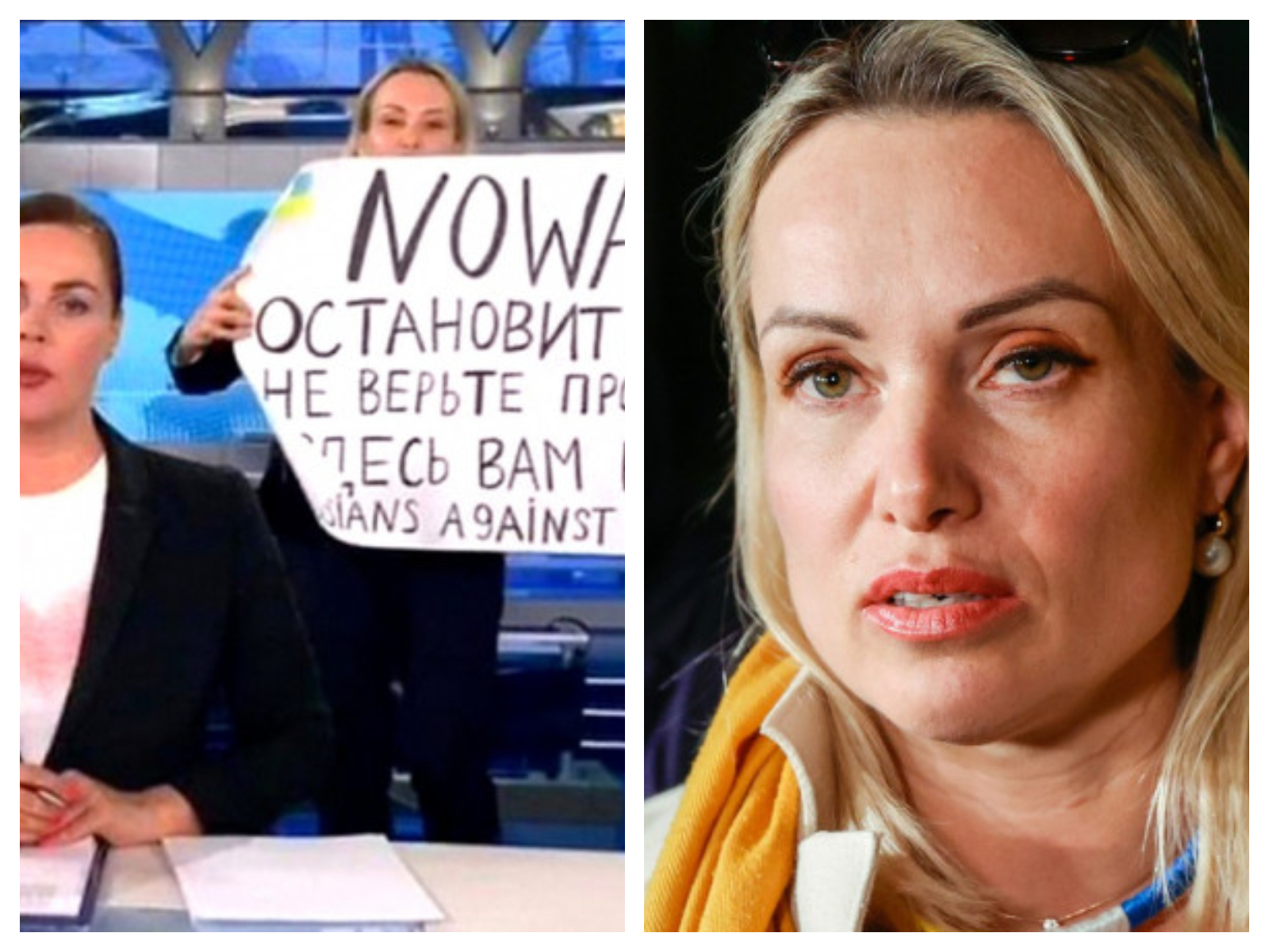 Jurnalista din Rusia care a protestat în direct față de război a fost angajată de un ziar german, dar lucrează de la Moscova