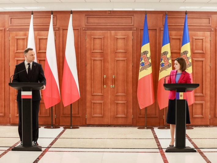 Andrzej Duda: „Sprijinim Republica Moldova în aspiraţiile sale europene”
