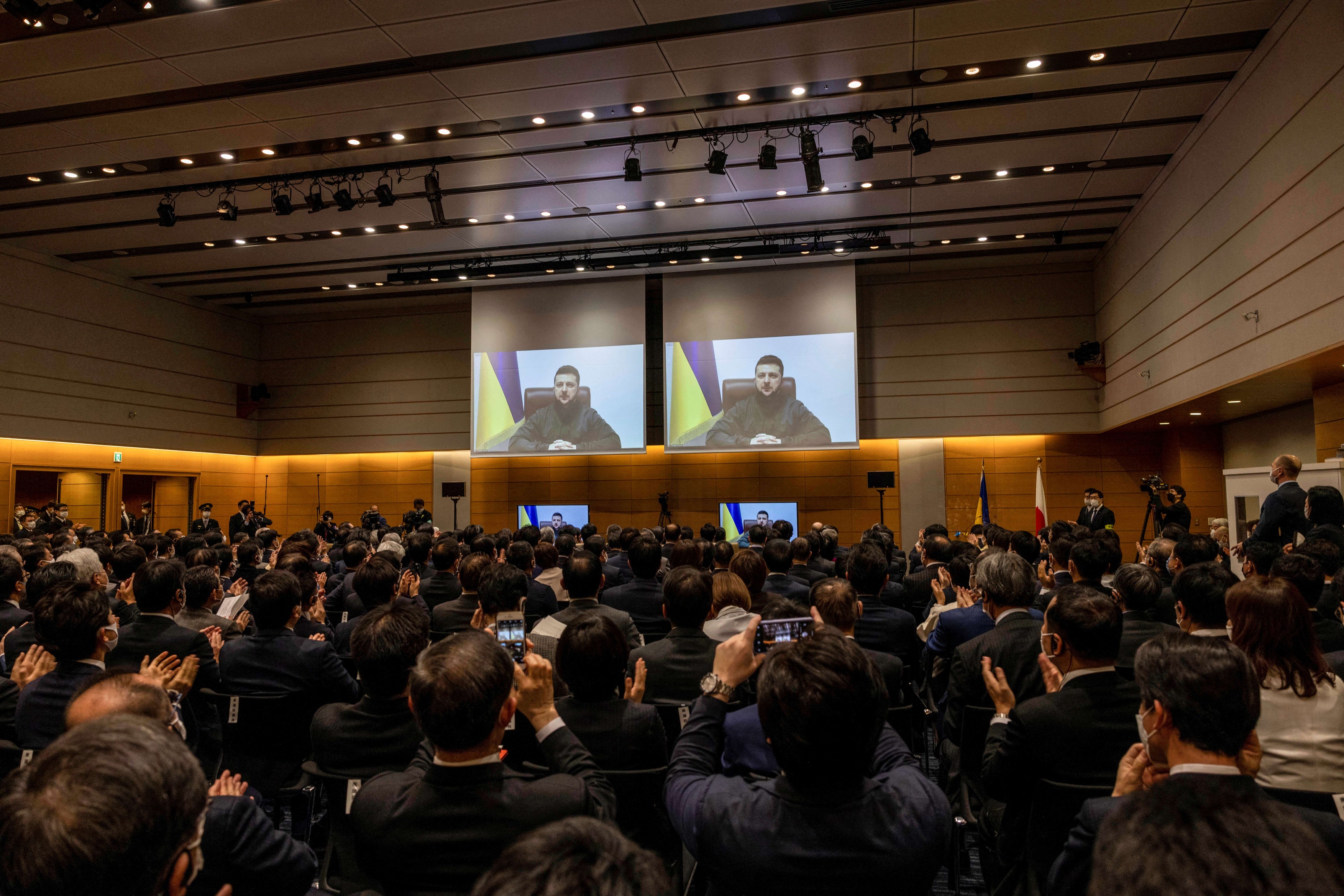 Zelenski a vorbit în parlamentul din Tokyo. A criticat ONU și a cerut Japoniei să crească presiunea sancțiunilor asupra Rusiei