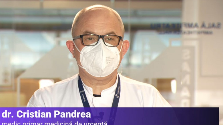dr. Cristian Pandrea, medic primar medicină de urgenţă