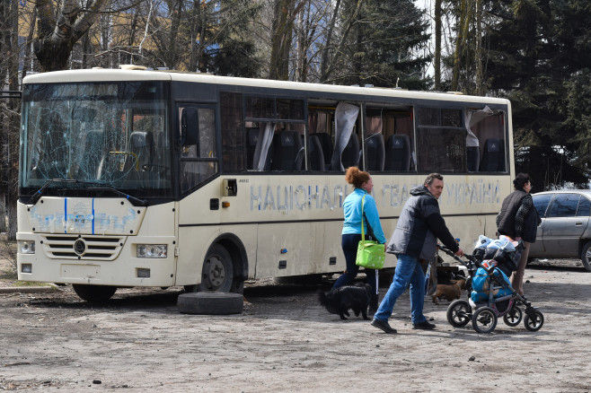 Ukrainian city of Mariupol