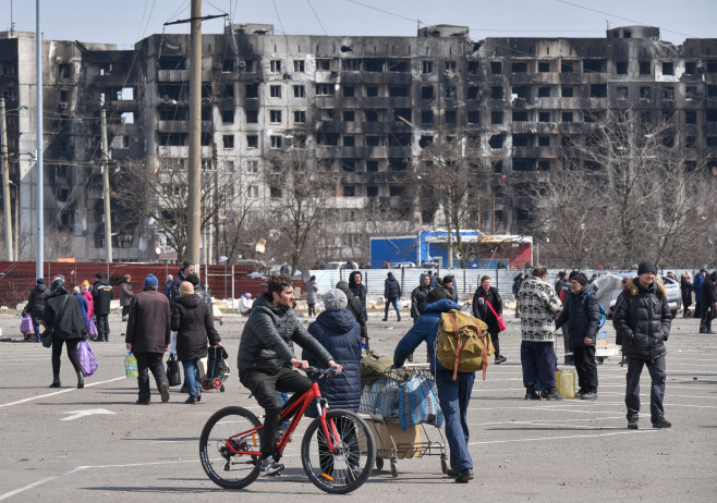 Ukrainian city of Mariupol