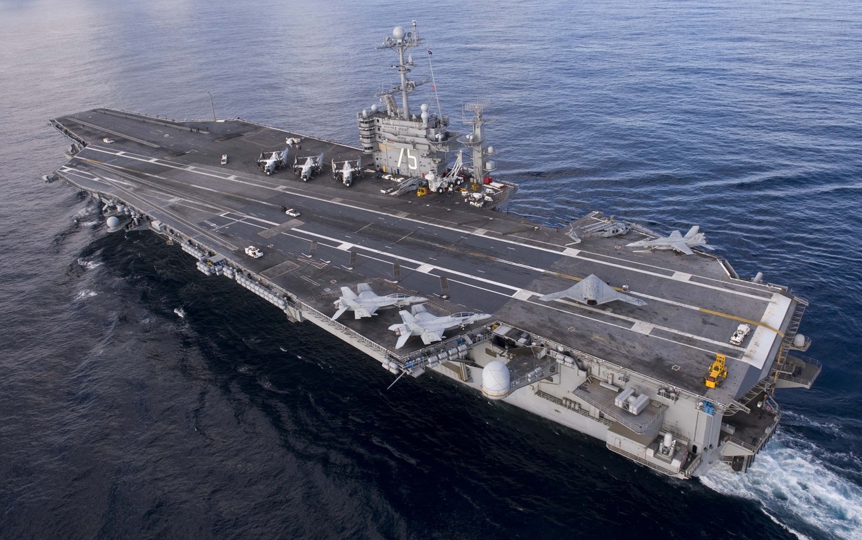 Lloyd Austin a dispus prelungirea prezenței portavionului USS Harry S. Truman în Marea Mediterană