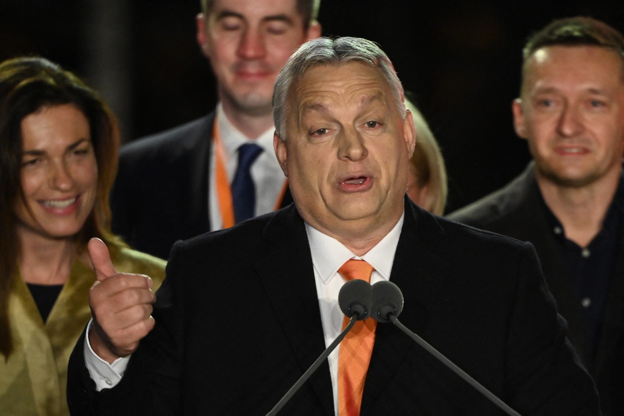 În discursul prin care și-a proclamat victoria în alegeri, Viktor Orban l-a menționat pe președintele Ucrainei printre „adversari”