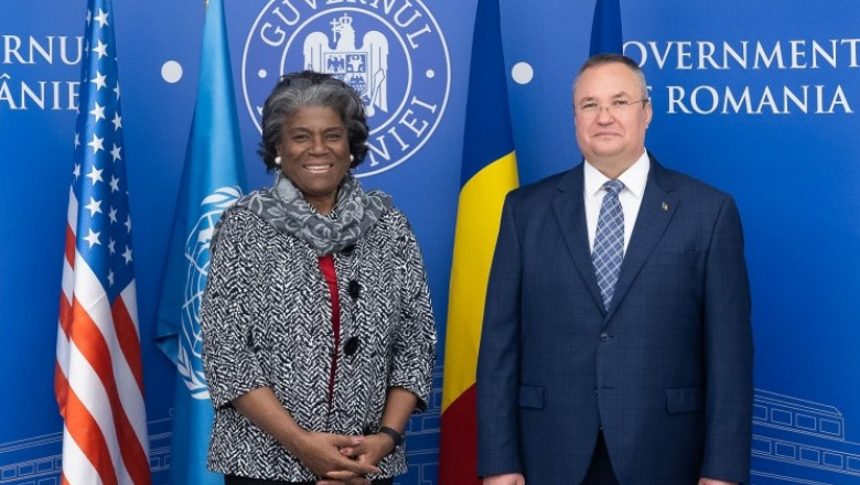 Întrevederea premierului Nicolae-Ionel Ciucă cu ambasadorul SUA la ONU, doamna Linda Thomas-Greenfield
