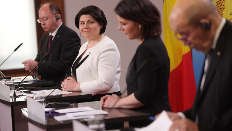 Germany Hosts Moldova Support Conference, Berlin - 05 Apr 2022