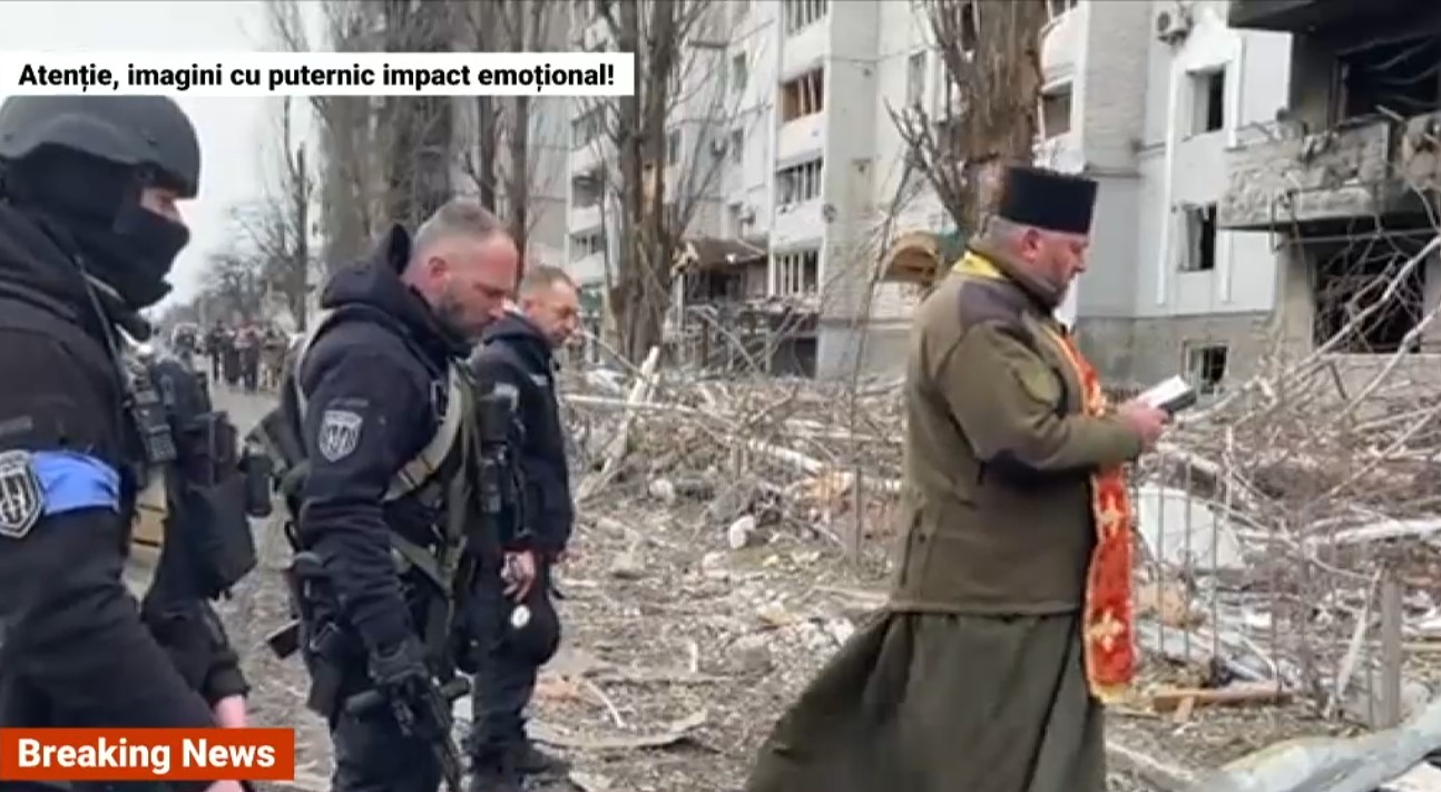 VIDEO. Peisaje apocaliptice în urma bombardamentelor de la Borodianka, încă un oraș distrus de război: „Asta numesc ei Pacea rusă”
