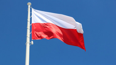 Drapelul Poloniei.