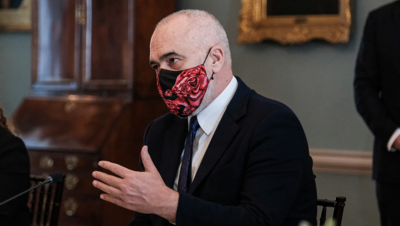 Premierul Albaniei, Edi Rama.