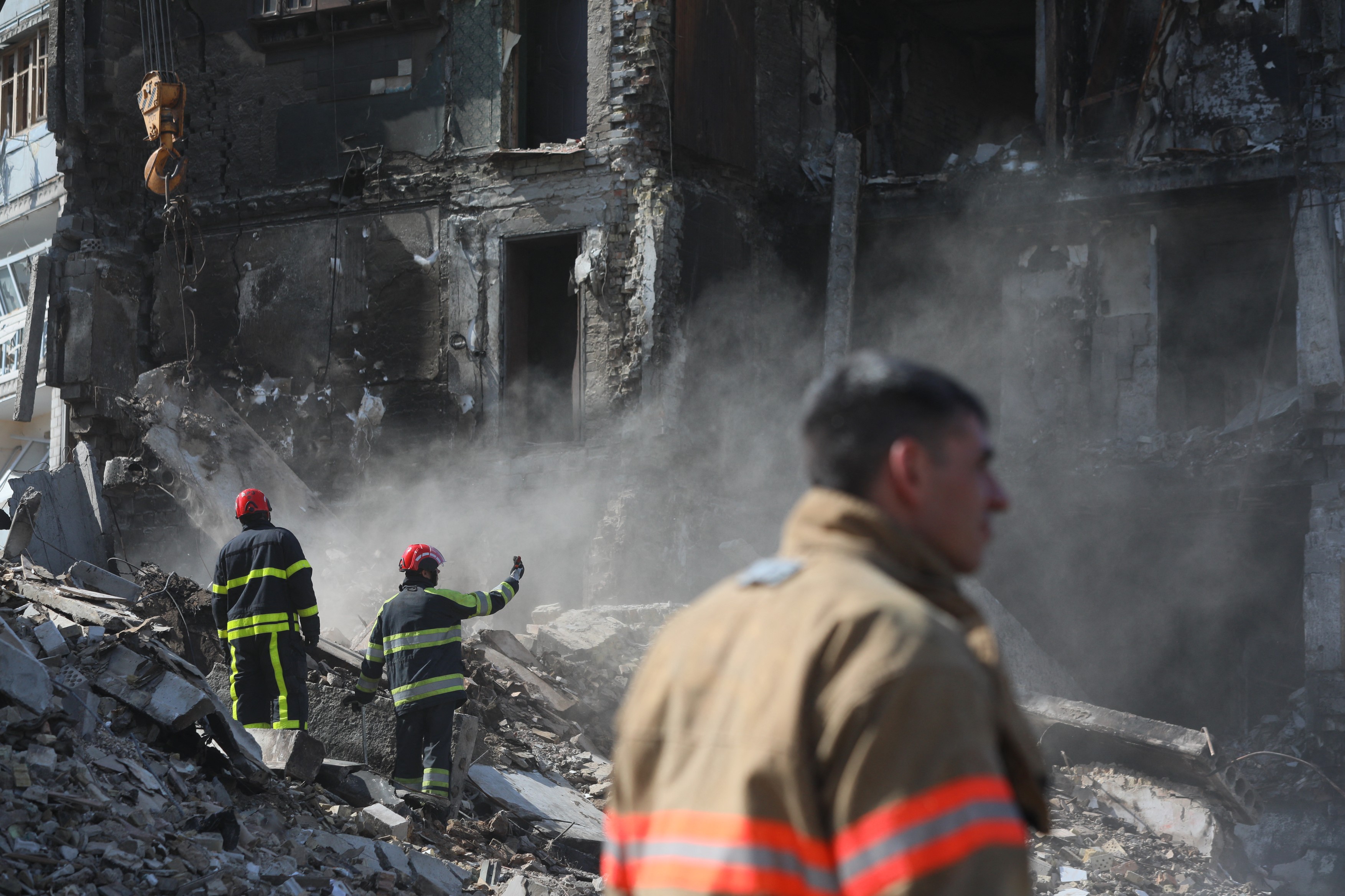 Urmele îngrozitoare ale trecerii rușilor prin Borodianka. "E un model. Așa a fost în Siria, în Cecenia, în Georgia, îl vedem și aici"