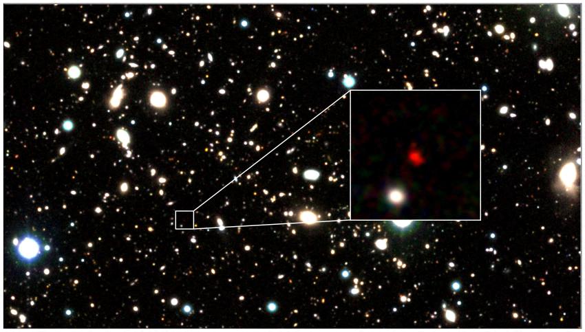 Un mega-laser galactic descoperit de o echipă de astronomi ar putea dezvălui cum s-au format primele galaxii din Univers
