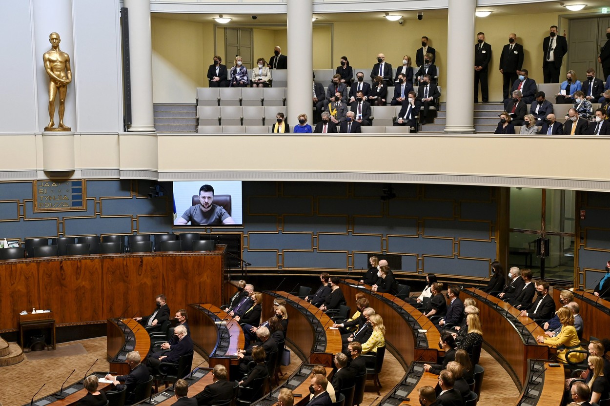 Site-uri guvernamentale finlandeze, piratate în timp ce președintele Ucrainei se adresa Parlamentului de la Helsinki