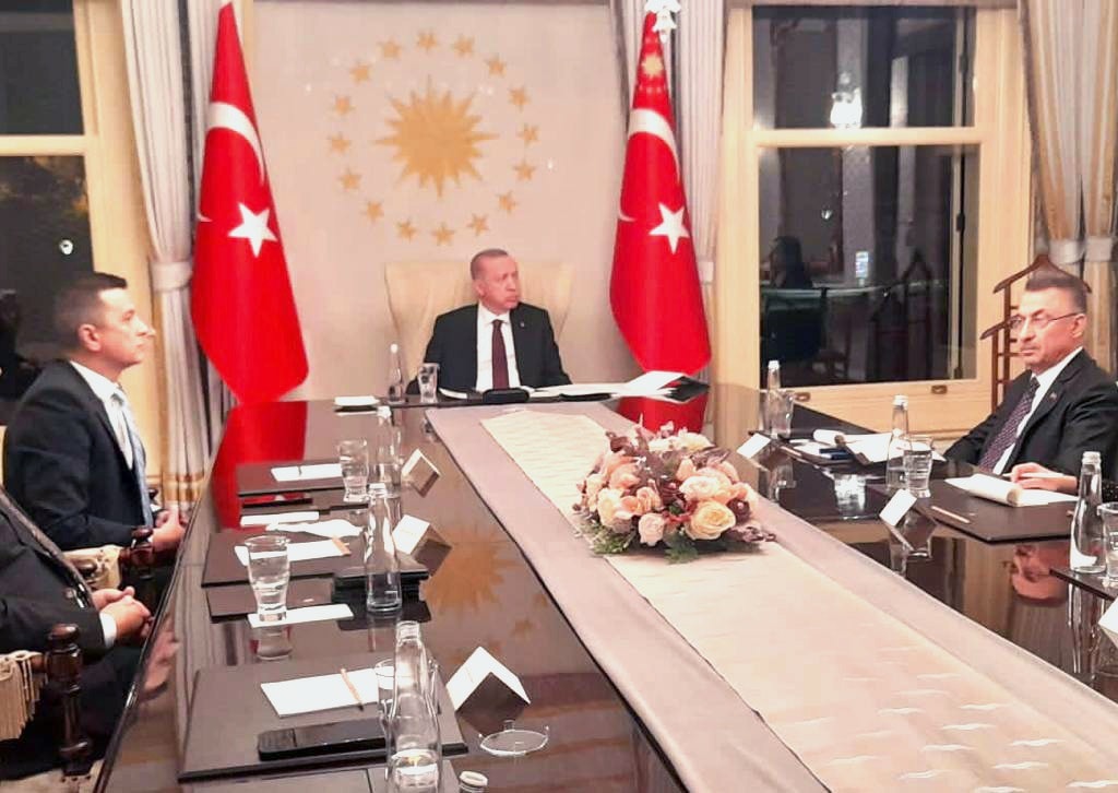 Sorin Grindeanu și Virgil Popescu s-au întâlnit cu Erdogan. Aceștia au discutat despre energie, invazia din Ucraina și investiții