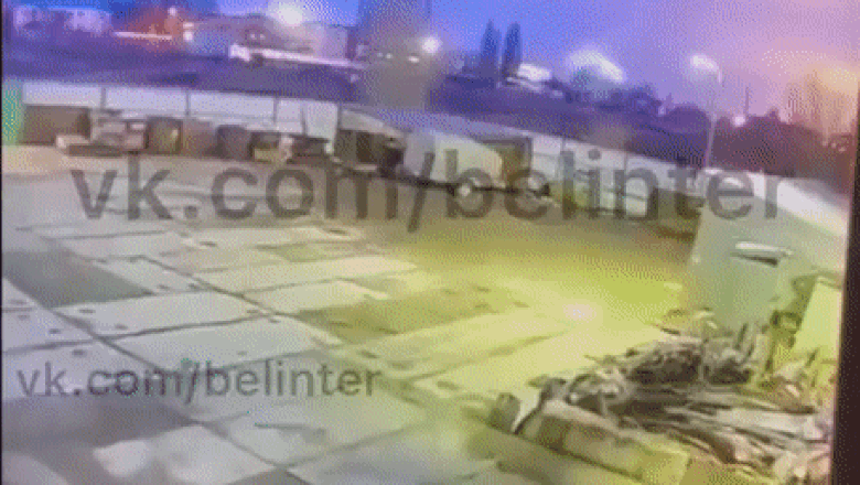 Un depozit de carburanți din Rusia a fost bombardat. Ucrainenii nu recunosc atacul și au șters un clip în care afirmau acest lucru