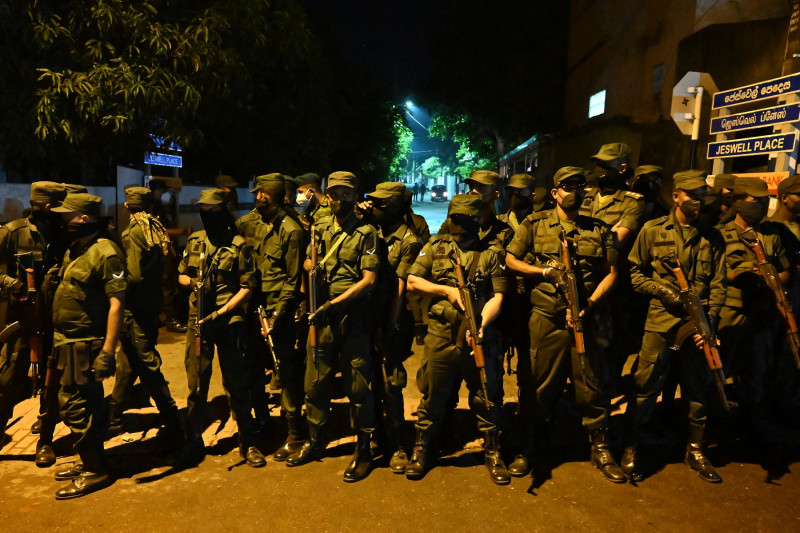Protestatarii au încercat să ia cu asalt casa președintelui Sri Lankăi