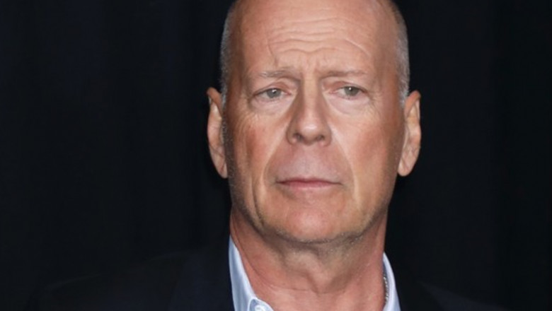 Bruce Willis, supărat.