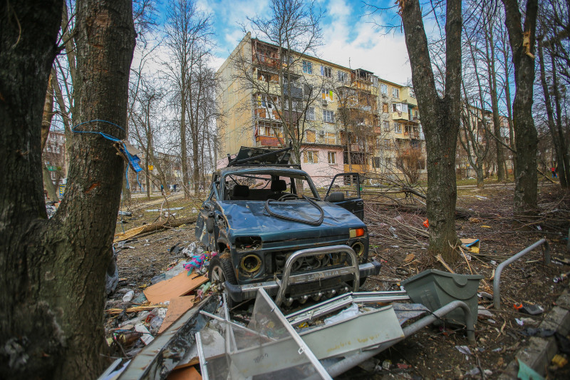 Russian War on Ukraine: Kharkiv Shelling Aftermath