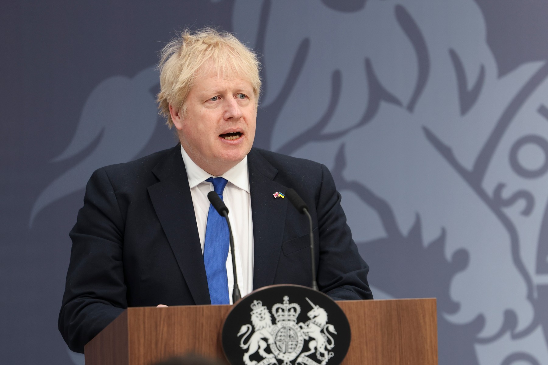 Boris Johnson cere grupului G7 să nu „abandoneze” Ucraina. „Kievul are nevoie de sprijinul nostru”
