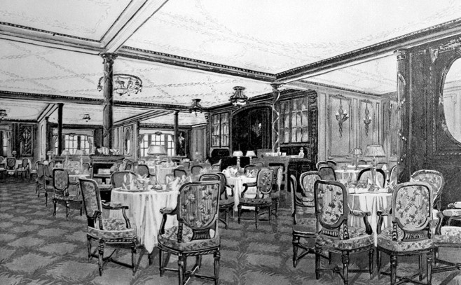 UK: RMS Titanic, The A La Carte Restaurant