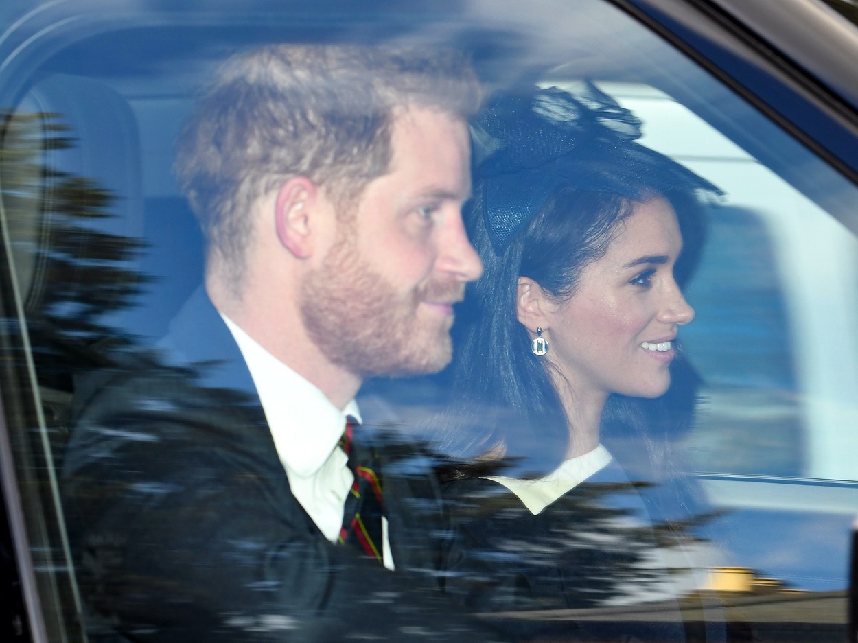 Harry şi Meghan Markle au revenit împreună în Marea Britanie și au vizitat-o pe Regina Elisabeta a II-a