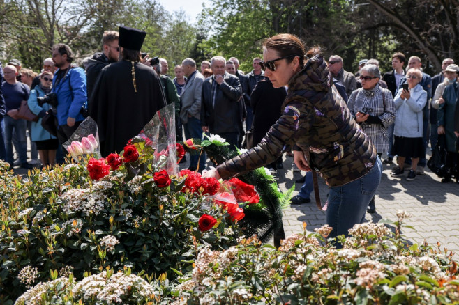 Memorial event for Russian Navy cruiser Moskva in Sevastopol