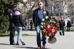 Memorial event for Russian Navy cruiser Moskva in Sevastopol