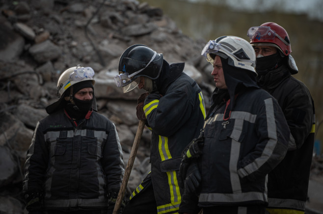 Ukraine: Damage in Borodyanka