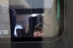 Ukraine Crisis / evacuee at Lviv station