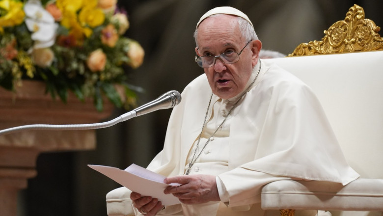 papa francisc rosteste un mesaj adresat ucrainenilor