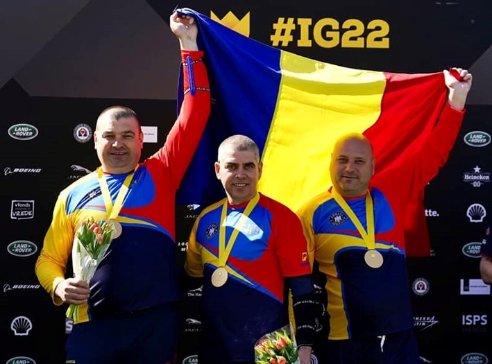 Prima medalie de aur pentru România la Jocurile Invictus de la Haga 2022, câștigată de echipa de arc olimpic