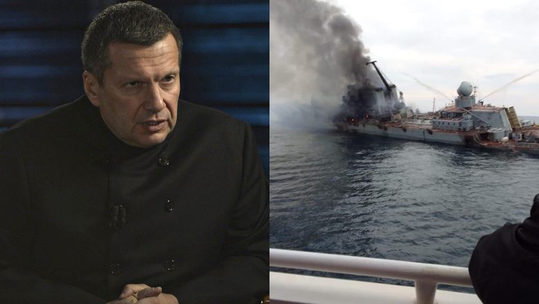 Un jurnalist pro-Kremlin s-a enervat după distrugerea crucișătorului „Moscova”: „Spuneți-mi, cum ați reușit s-o pierdeți?”