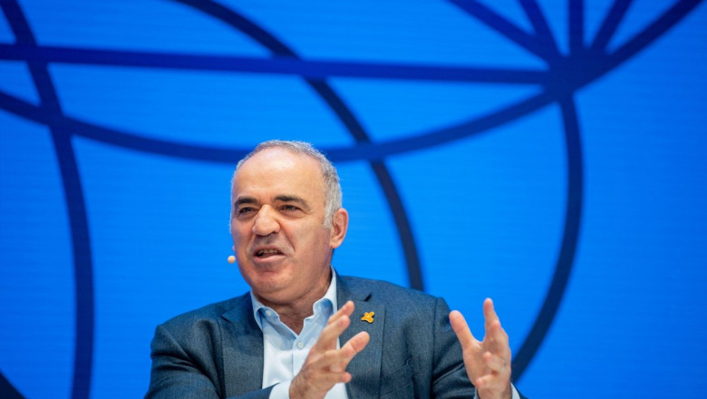 Fostul campion la șah Garry Kasparov