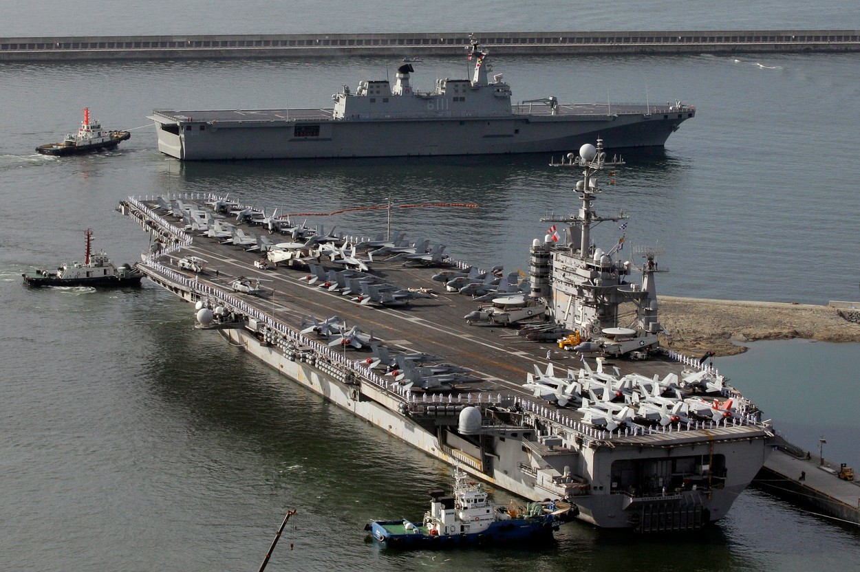 Trei marinari de pe portavionul american George Washington au fost găsiți morți în mai puțin de o săptămână