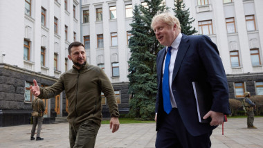 Boris Johnson și volodimir zelenski