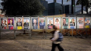 French Presidential Election Candidate Posters