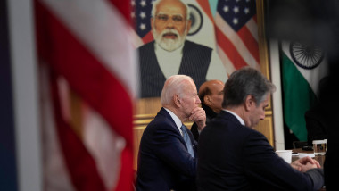 President Joe Biden meets virtually with Prime Minister Narendra Modi of India