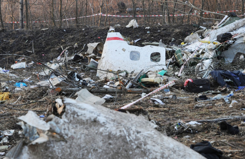 Polish president's plane crashes near Smolensk