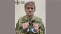 Viktor Medvedciuk in uniforma, cu catuse