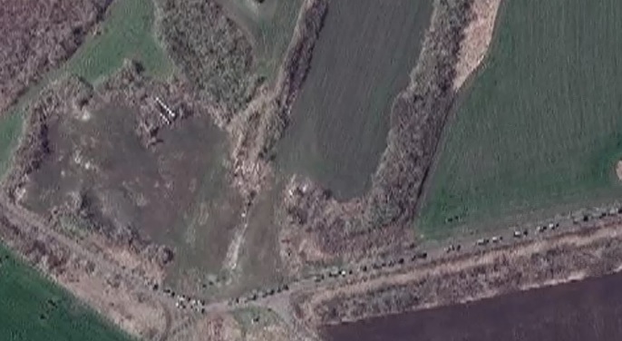 Noi imagini din satelit cu ultimele mișcări ale trupelor ruse la granița cu Ucraina