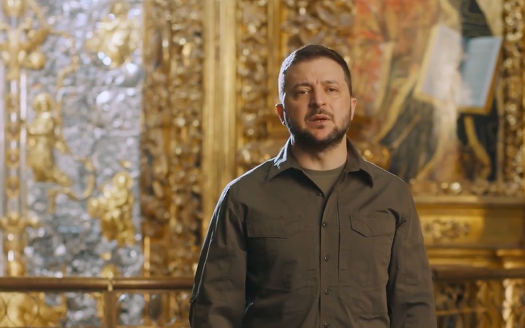 Mesajul lui Zelenski de Paște: „Credem în victoria Ucrainei şi suntem convinşi că nu vom fi distruşi de nicio hoardă ori rău”