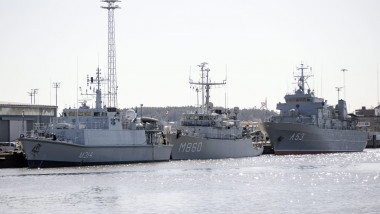 Nato ships in Finland, Turku - 25 Apr 2022