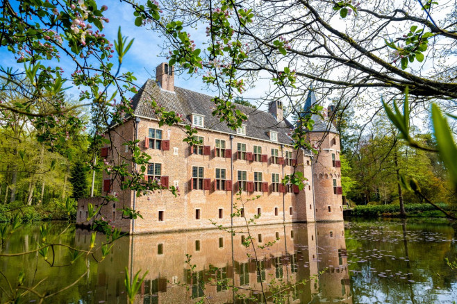 Exterior of the Castle Het Oude Loo, Netherlands