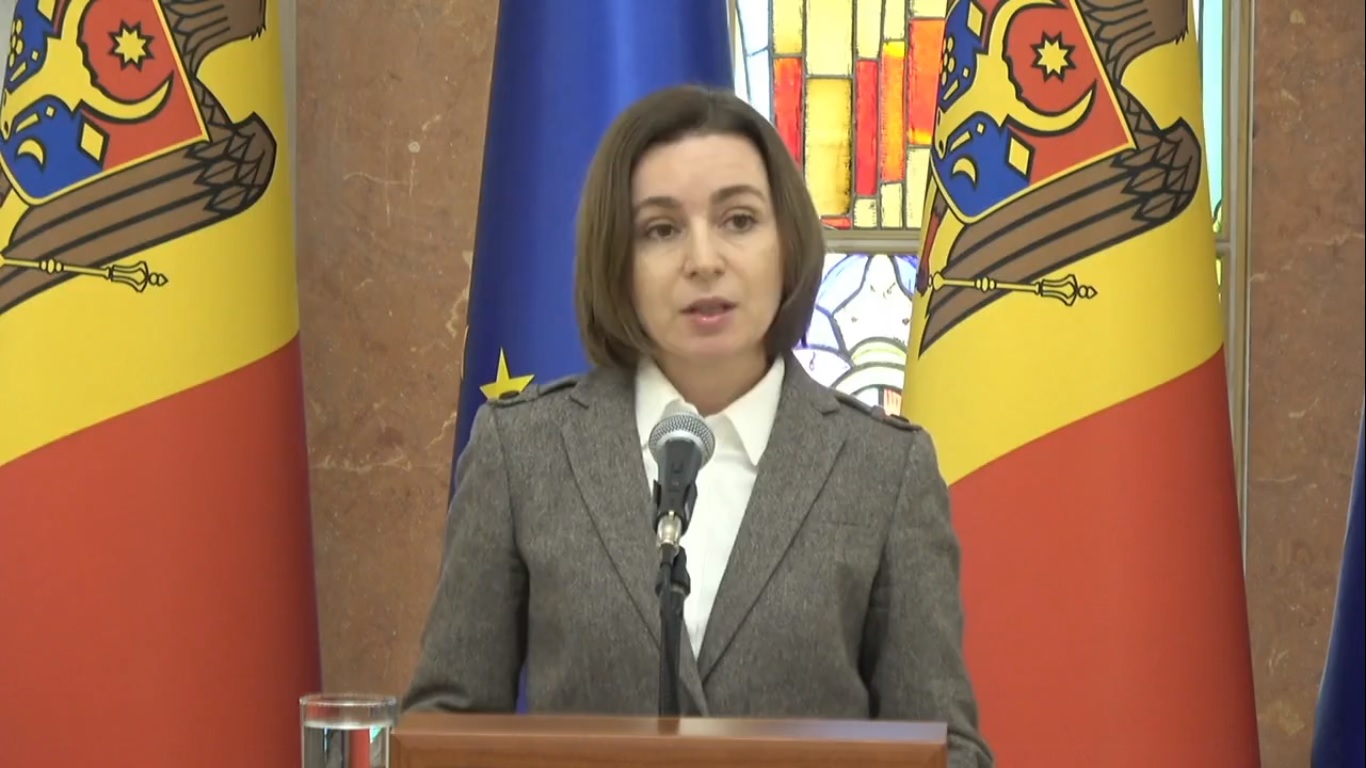 Maia Sandu: În Transnistria există tensiuni între diferite forțe din interiorul regiunii, interesate de destabilizarea situației