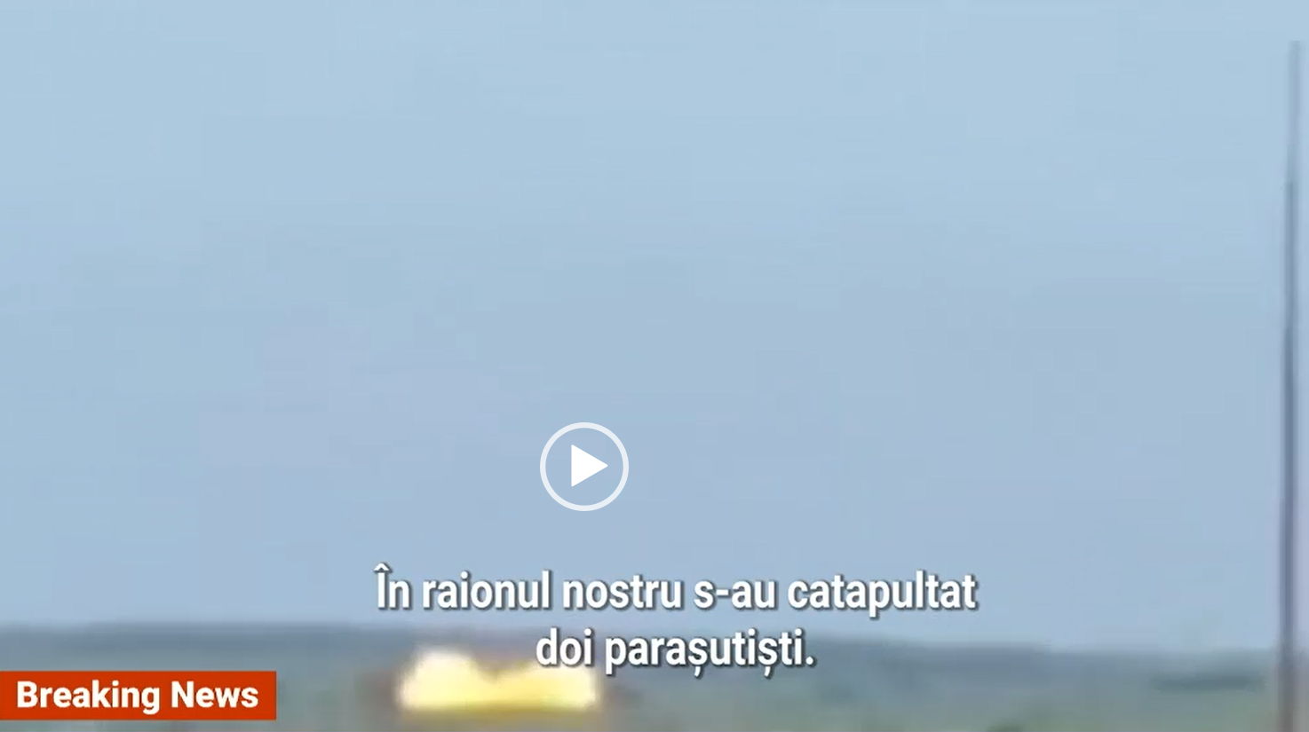 VIDEO. Avion rusesc de ultimă generație doborât de ucraineni cu armament vechi de 50 de ani