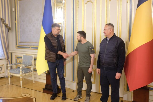 Zelenski, la întâlnirea cu oficialii români: Mulțumim pentru tot ajutorul acordat ucrainenilor